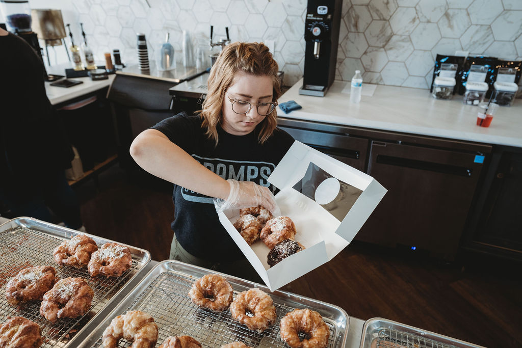 Croissant-style Donut at Gramps Coffee & Donuts
